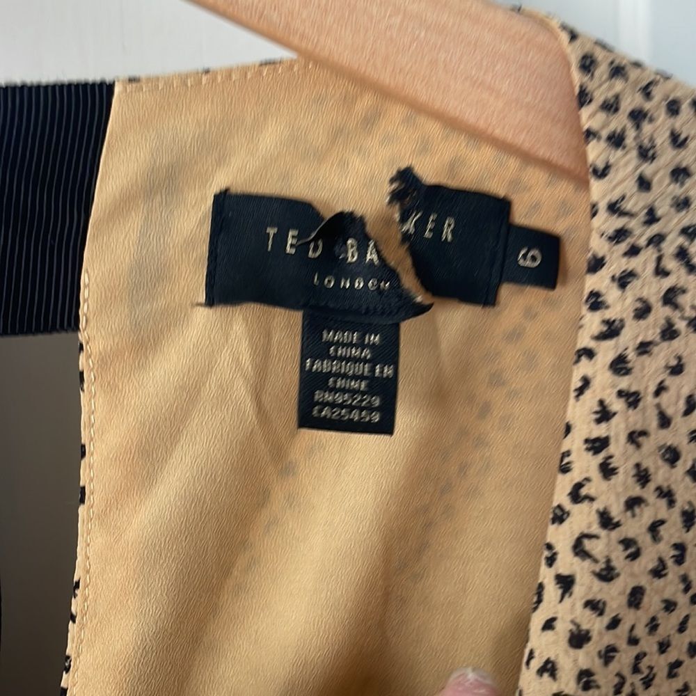 🎀 Ted baker quinci dress rare size 6 us 14 - Picture 15 of 16